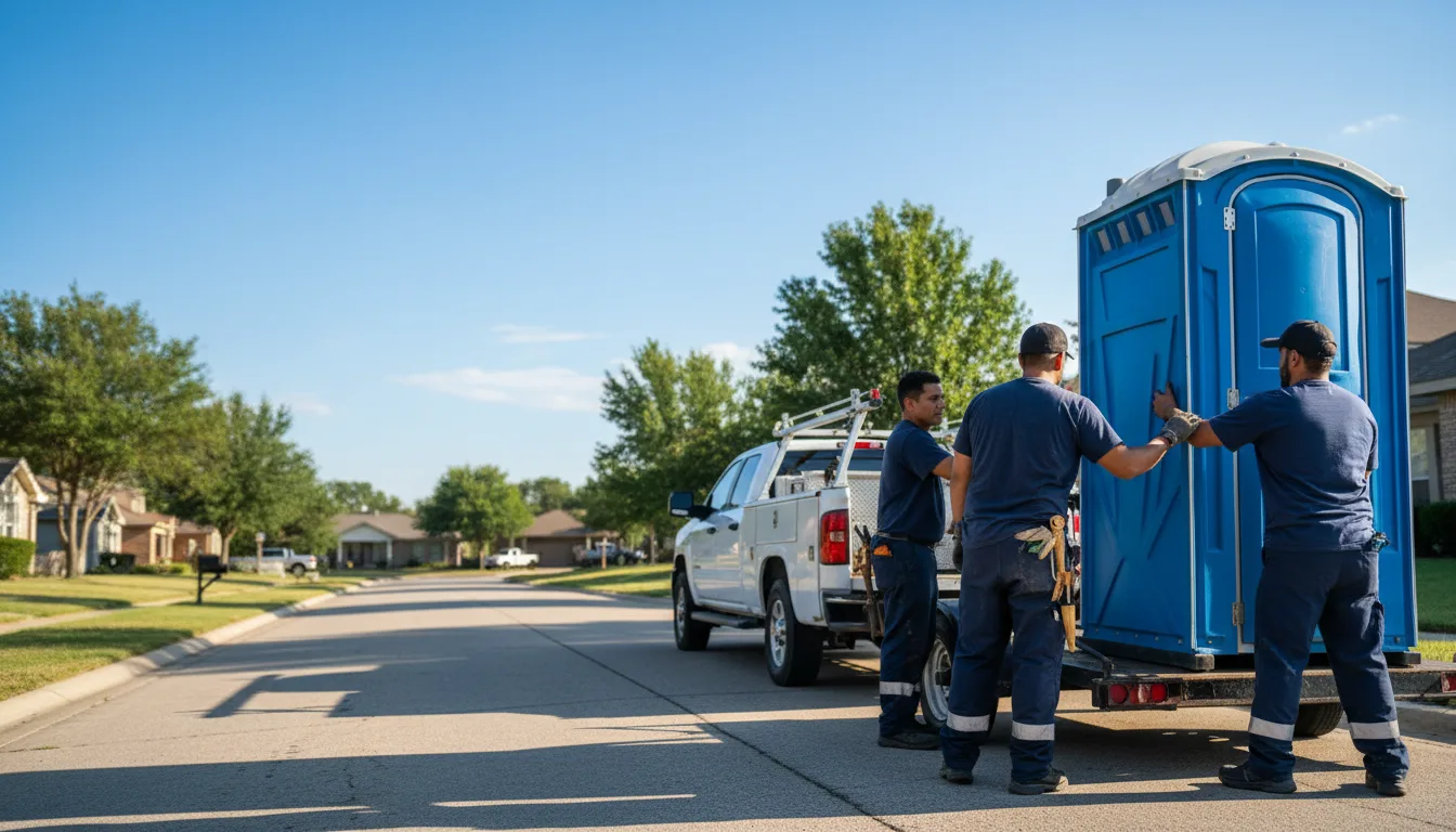 Portable Toilet Rental in Calvin, OK near me